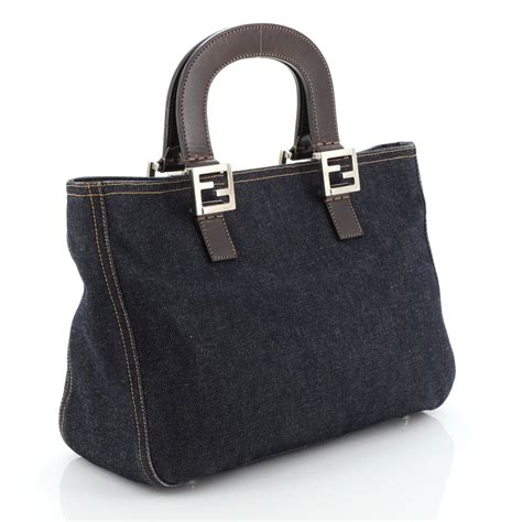 fendi denim set|fendi denim bag vintage.